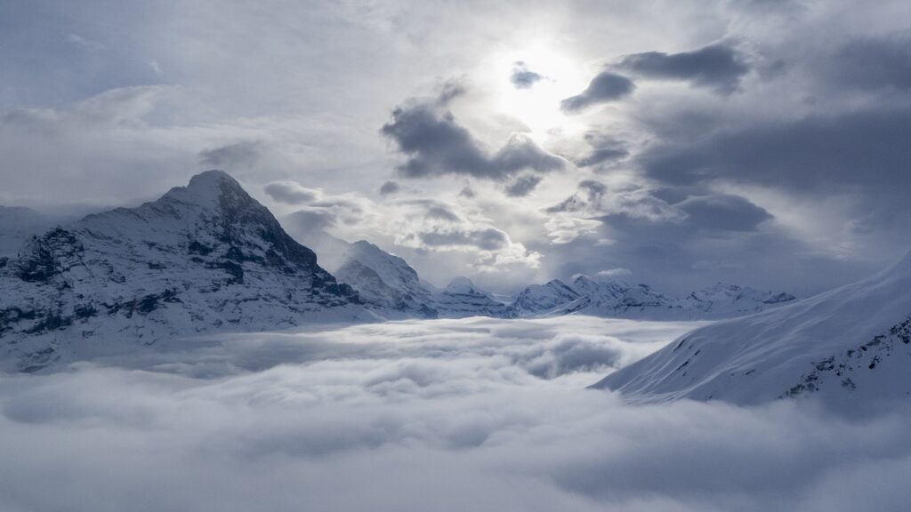 Bild in den Schweizer Alpen