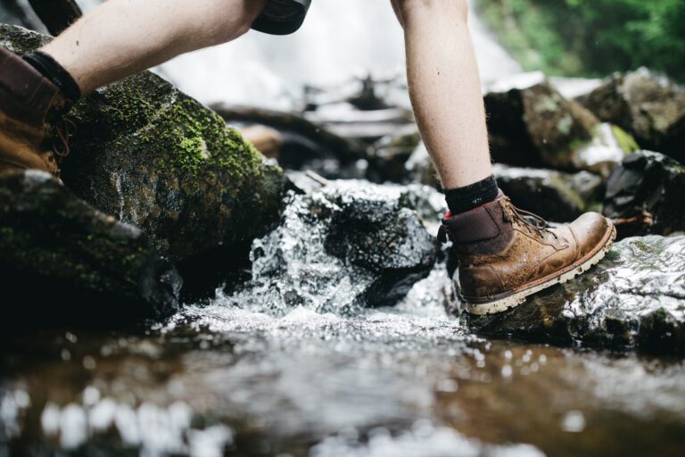 Wandern über Stock und Stein